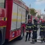 Incendiu într-un bloc din Exercițiu: șapte persoane evacuate și un bărbat rănit