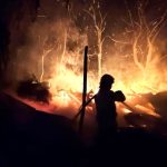 Noapte agitată pentru pompierii argeșeni: incendii în Popești, Sălătrucu și Pitești