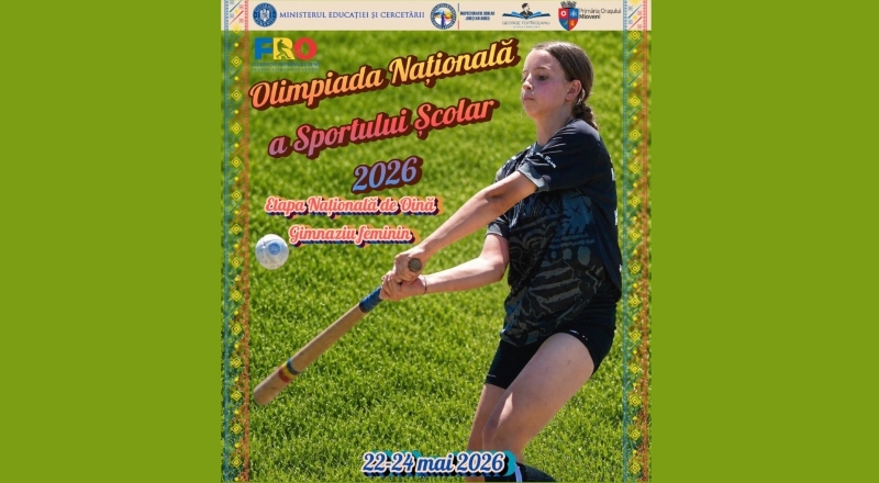 Trei zile de competiție și tradiție sportivă la Mioveni: Olimpiada Națională a Sportului Școlar – Etapa Națională la Oină, gimnaziu feminin