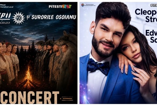 PiteștiFest 2026: două seri de concerte în aer liber, cu invitați îndrăgiți, în Parcul Lunca Argeșului