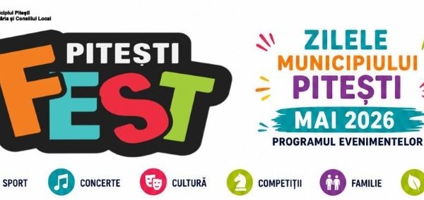 Pitești Fest 2026 continuă: două săptămâni de evenimente pentru toate gusturile, în inima comunității!