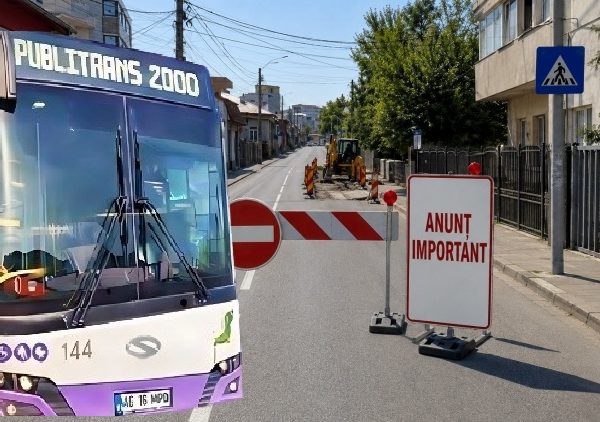 Publitrans anunță devieri de trasee în zona Dumbravei: circulație modificată pentru aproximativ 45 de zile
