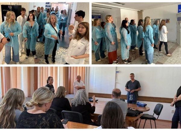 Studenți din SUA și Spania, schimb de experiență la Spitalul Județean de Urgență Pitești