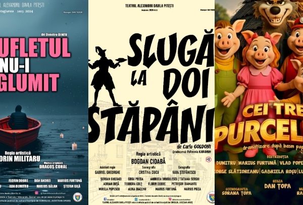 Weekend cu povești, comedie și emoție pe scena Teatrului „Alexandru Davila” din Pitești