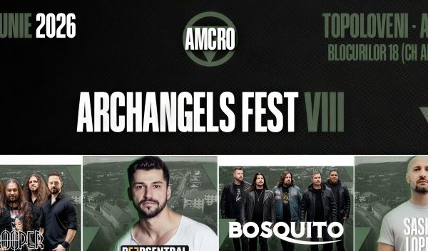 Moto-rock și adrenalină la Topoloveni: Archangels Fest revine cu a 8-a ediție pe 12-13 iunie 2026