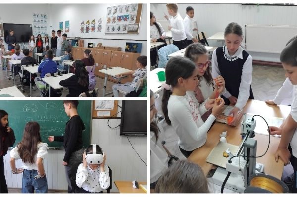 Ochelari VR și imprimare 3D pentru copiii din mediul rural, printr-un proiect derulat de Biblioteca Topoloveni