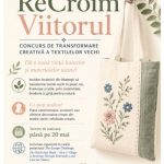 Biblioteca Mateești lansează ”ReCroim Viitorul”, concurs de transformare creativă a textilelor vechi!
