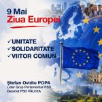 Deputatul Ovidiu Popa: ”La mulți ani, Europa”!