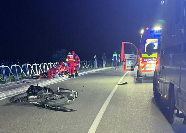 Motociclist de 31 de ani, mort într-un accident