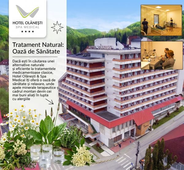 De ce să alegi Hotel Olănești&Spa Medical pentru tratamentul alergiilor?