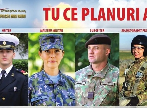 Au început înscrierile pentru admiterea în instituțiile MApN care pregătesc personal pentru MAI