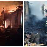Incendiu devastator în Berevoești. Pompierii s-au luptat 5 ore cu flăcările