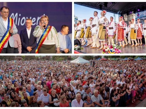 Parteneriat aniversar cu Măgdăcești și spectacol folcloric, duminică, la Zilele Orașului Mioveni