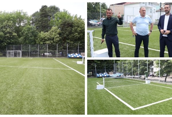 Terenul de sport „San Siro” din cartierul Ceair, din nou funcțional