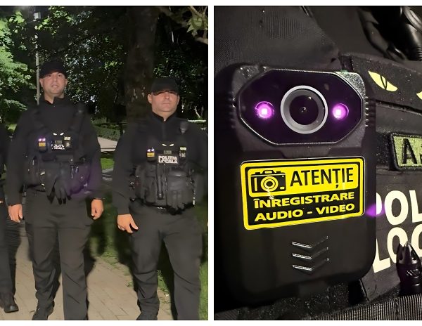 Bodycam-uri la Poliția Locală Pitești. Interacțiunile din teren sunt înregistrate audio-video