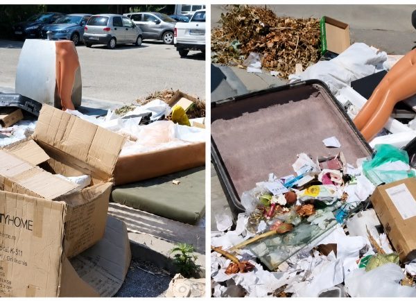A aruncat saci cu bilete de pariuri lângă tomberoane. Amenda primită: 2.000 de lei