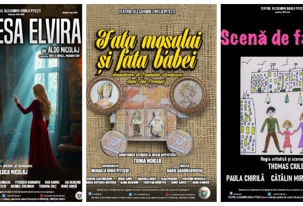 Povești pentru copii, comedie și dramă de familie, în weekend la Teatrul „Alexandru Davila”