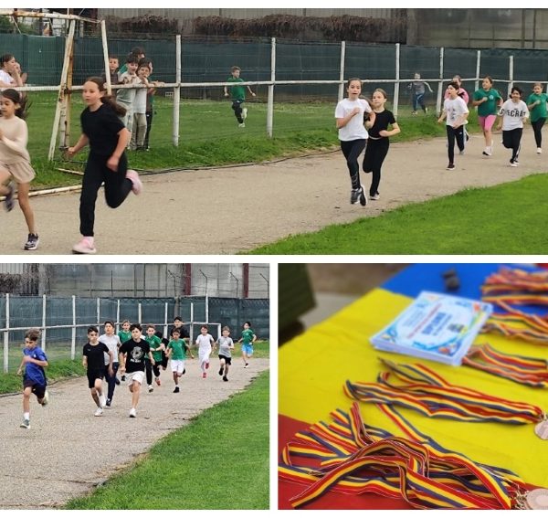 Ploaia nu i-a oprit! 62 de elevi din Topoloveni au sărbătorit Ziua Sportului Românesc