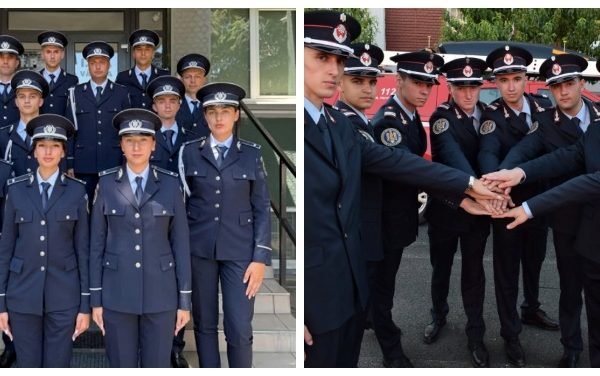 Zi de început de drum, la Vâlcea: noi pompieri și polițiști au intrat în serviciu!