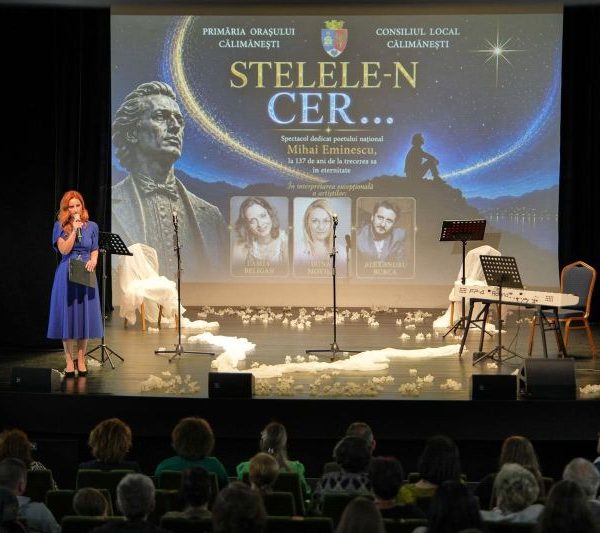 Recitalul „Stelele-n cer…”, un omagiu adus lui Mihai Eminescu, la Călimănești
