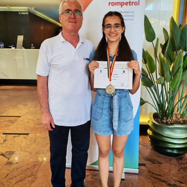 Vâlceanca Pleșa Maria, Locul I la clasamentul individual, categoria gimnaziu, la Festivalul Internațional al Șahului în Școală