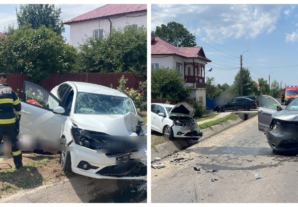 Patru persoane rănite într-un accident pe un drum județean din Argeș. Printre victime, un copil de 7 ani
