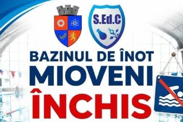 Revizie tehnică și igienizare la Bazinul de Înot Mioveni