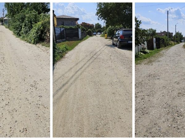 Încă 7 străzi de pământ din Pitești intră în modernizare
