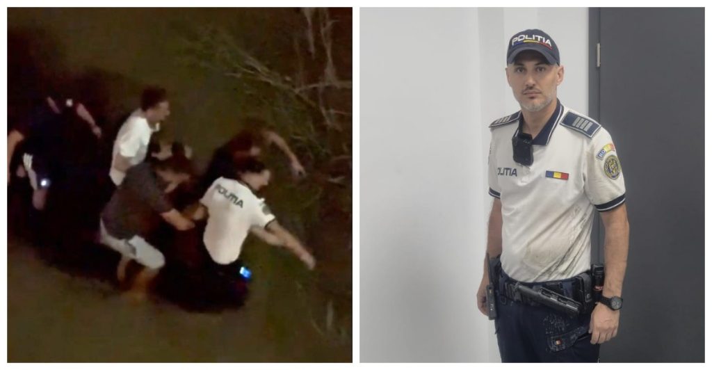 VIDEO. Gest de curaj al unui polițist din Râmnicu Vâlcea: a salvat o adolescentă de 15 ani după ce s-ar fi aruncat în râul Olănești