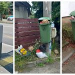 Pungi cu gunoi menajer, găsite zilnic în coșurile stradale din Pitești. Atenție, se dau amenzi!
