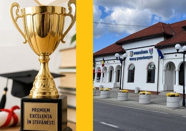 Primăria Ștefănești îi premiază pe elevii și tinerii cu rezultate de excepție. Au început înscrierile!
