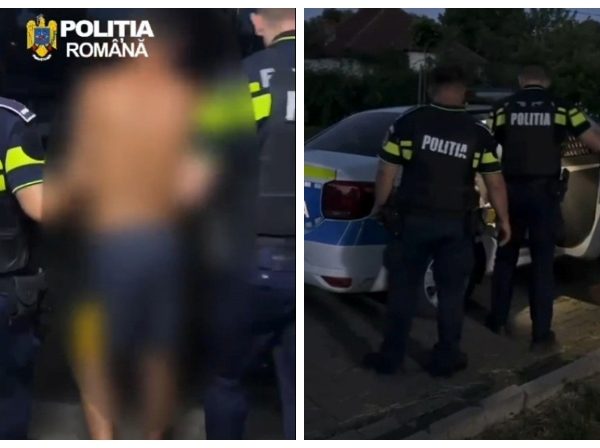 Vâlcean reținut după ce și-a bătut soția și i-a amenințat pe ea și pe fiul ei cu un cuțit