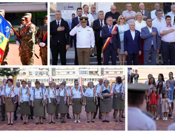 Ziua Imnului Național al României, marcată printr-o ceremonie în centrul Piteștiului