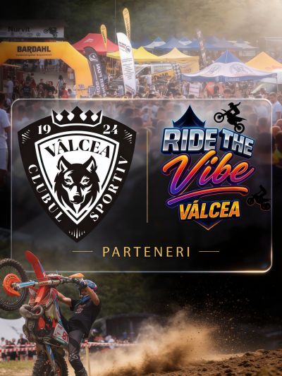 CS Vâlcea 1924, prezent la cel mai mare Festival moto din țară, ”Ride the Vibe”! 