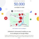 Punctele de interes adăugate de Primăria Râmnicu Vâlcea pe GoogleMaps au depășit 50.000 de vizualizări