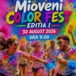 Ultimul weekend de promenadă pe Bulevardul Dacia se încheie cu Mioveni Color Fest