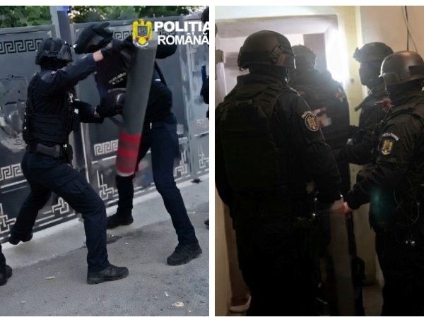 VIDEO. Percheziții la Slatina într-un dosar de trafic de persoane, cămătărie și șantaj. Nouă persoane, în vizorul anchetatorilor