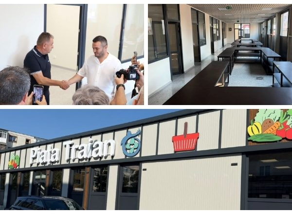 VIDEO. Micropiața Traian a fost reabilitată și modernizată!