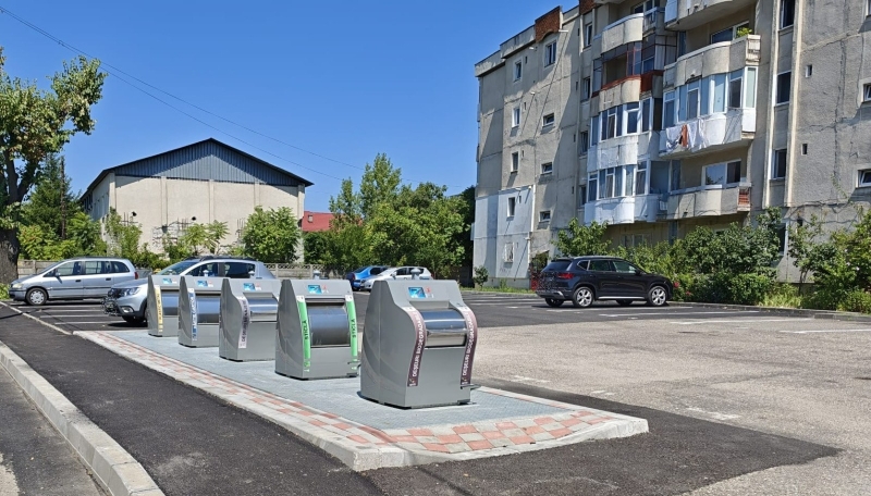 Piteștiul devine mai curat! Încă 11 noi platforme cu containere îngropate sunt gata de utilizare