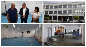 VIDEO. Sala de sport a Liceului Teoretic „Ion Barbu” din Pitești, reabilitată integral!