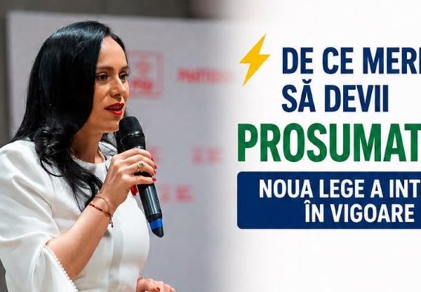 Simona Bucura Oprescu: Legea prosumatorilor a intrat în vigoare. Ce beneficii aduce celor care au panouri fotovoltaice