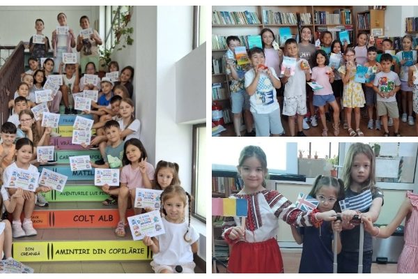 35 de copii au transformat Biblioteca Topoloveni într-un loc al aventurii și creativității, la Atelierele de vară