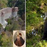 Urs la Cetatea Poienari. Turiștii pot urca în continuare, dar numai în grupuri organizate