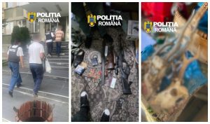 Doi bărbați din Vâlcea, reținuți într-un dosar de braconaj. Polițiștii au ridicat arme, muniție și camere de supraveghere