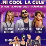 În a doua seară a Festivalului ”Fii Cool la Cule”, la Măldărești, vor urca pe…