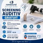 Primăria Păușești-Otășău: Campanie gratuită de screening auditiv în data de 22 iulie 2026