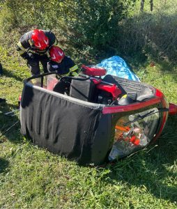 Bărbat de 79 ani, mort într-un accident pe DN 7C, la Merișani
