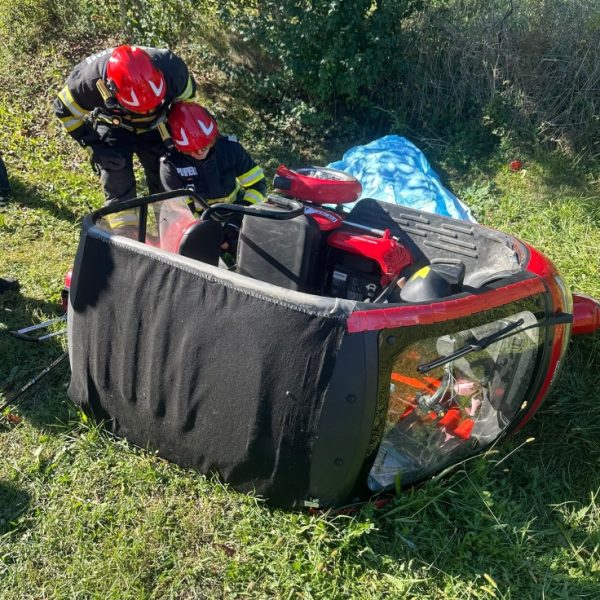 Bărbat de 79 ani, mort într-un accident pe DN 7C, la Merișani