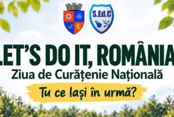 Voluntarii din Mioveni sunt așteptați la campania „Let’s Do It, România!”