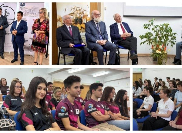 Personalități ale Academiei Române, acasă în Argeș, alături de tinerii argeșeni de excepție